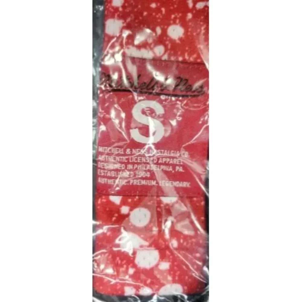 Mitchell & Ness Scarlet NBA Chicago Bulls Jumbotron Mesh Tank Size Small